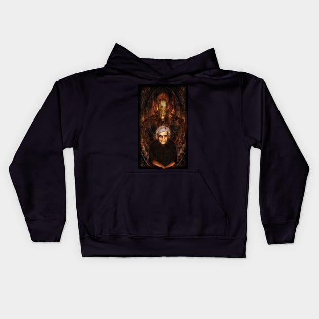 Giger Portrait Kids Hoodie by SquareDog